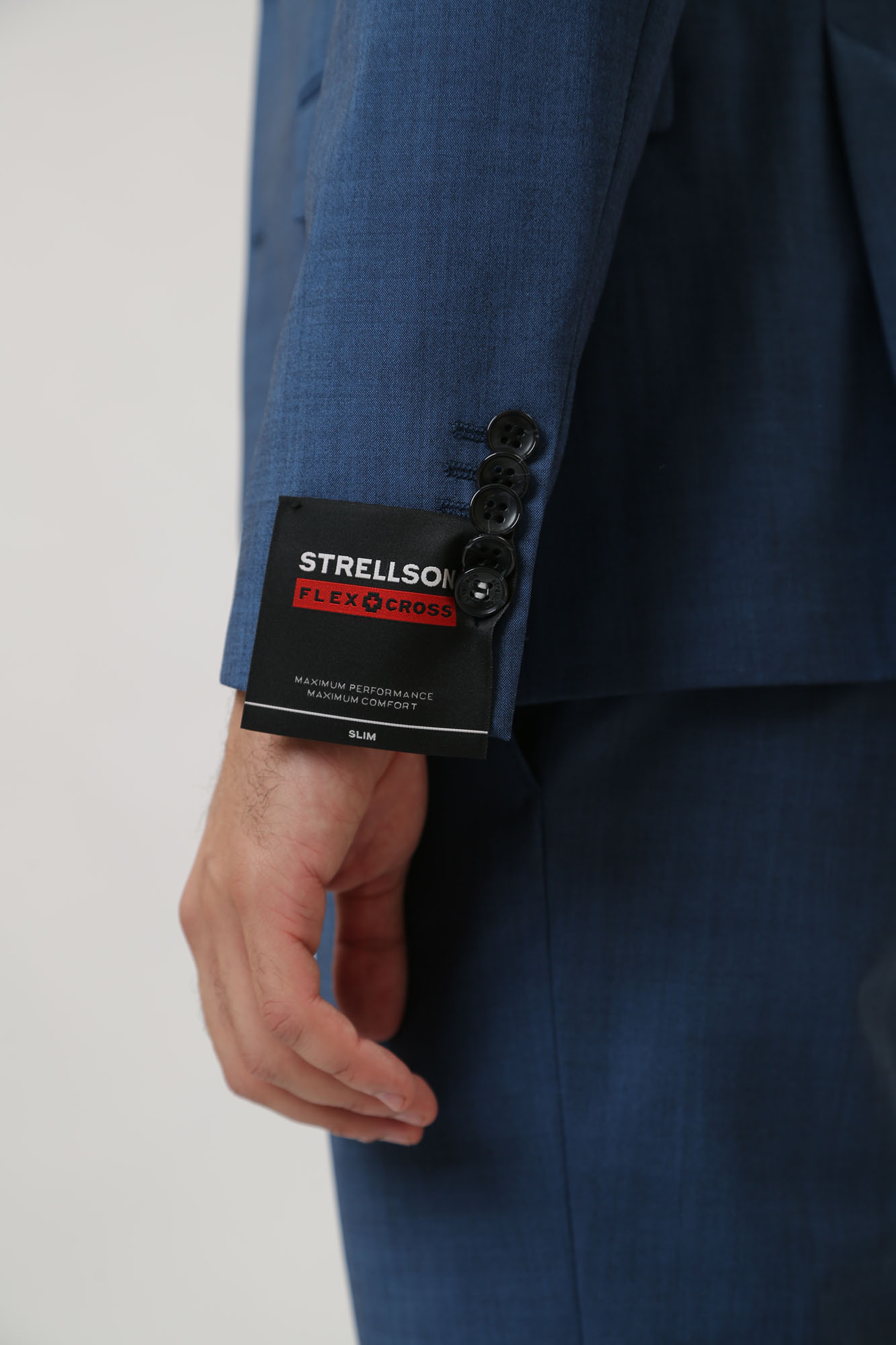 30032780_10007515 Пиджак классический Strellson Синий