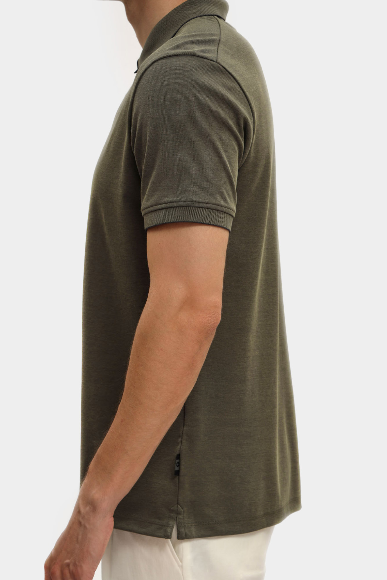 30047784_10017547 Поло Strellson Зеленый