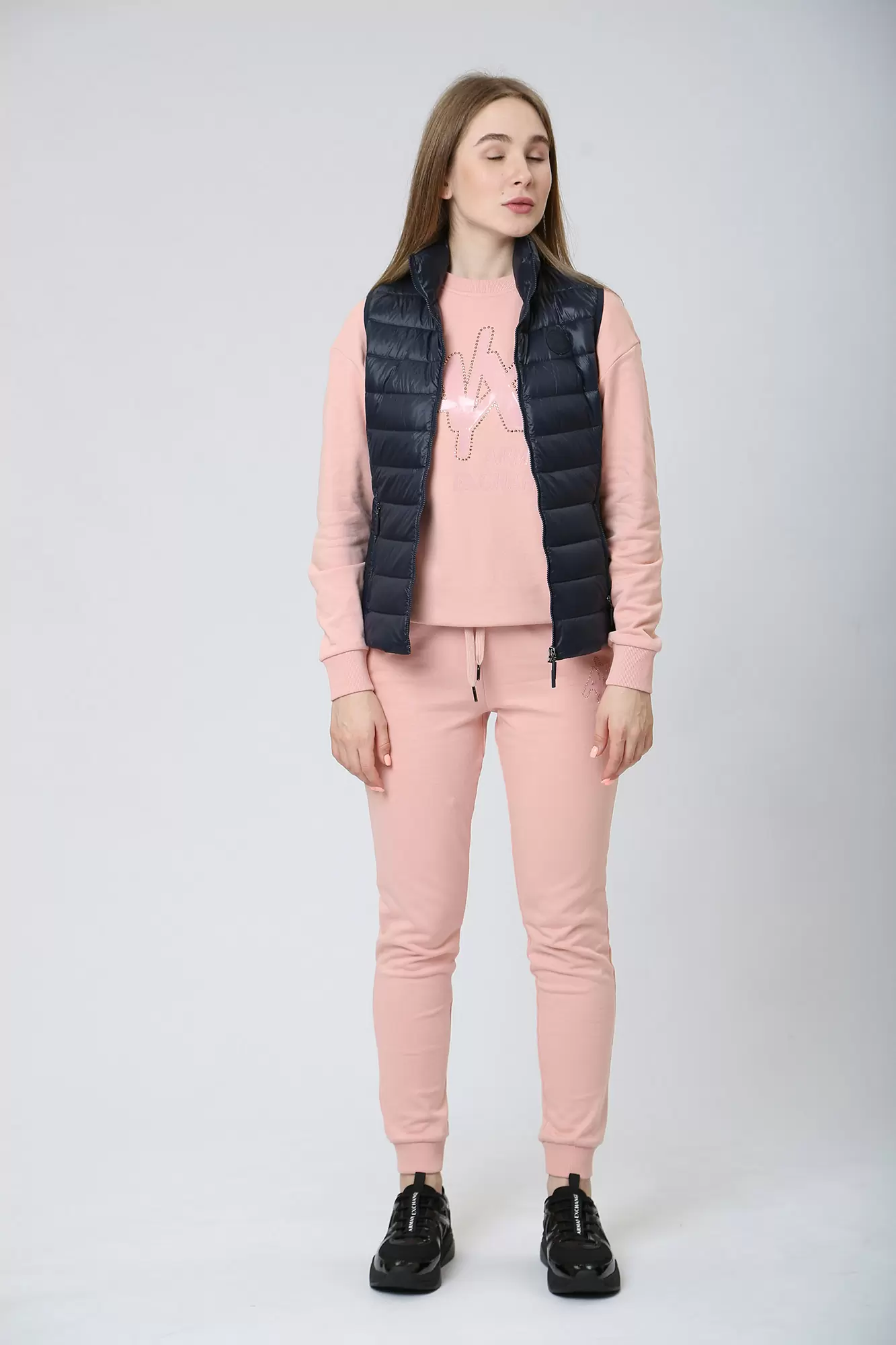 8NYQ01_YNM4Z жилет пуховый armani exchange 