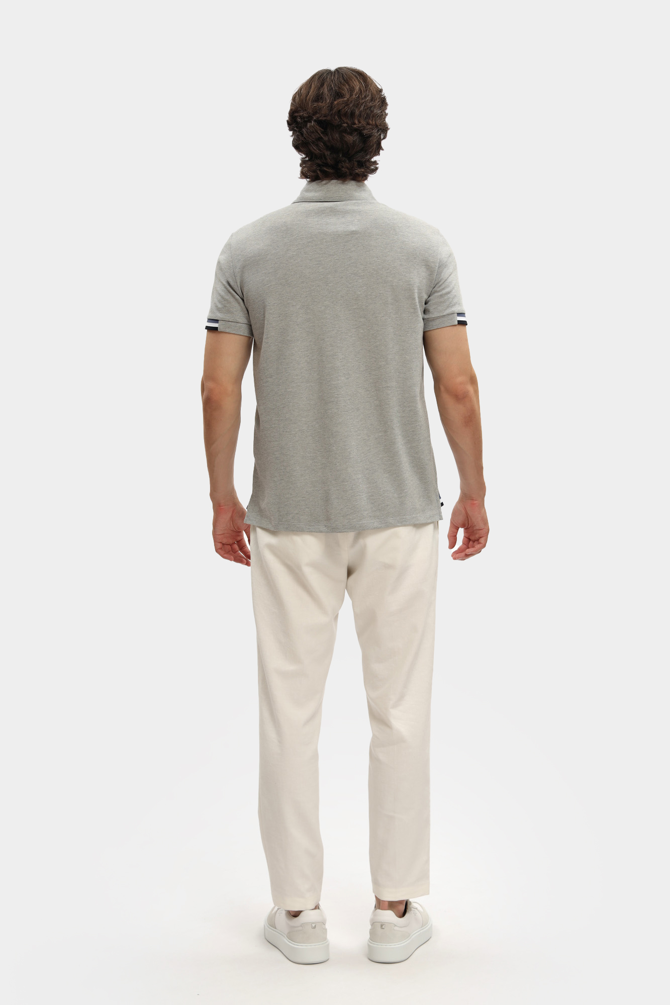 M5510LT3240 Поло Geox Серый