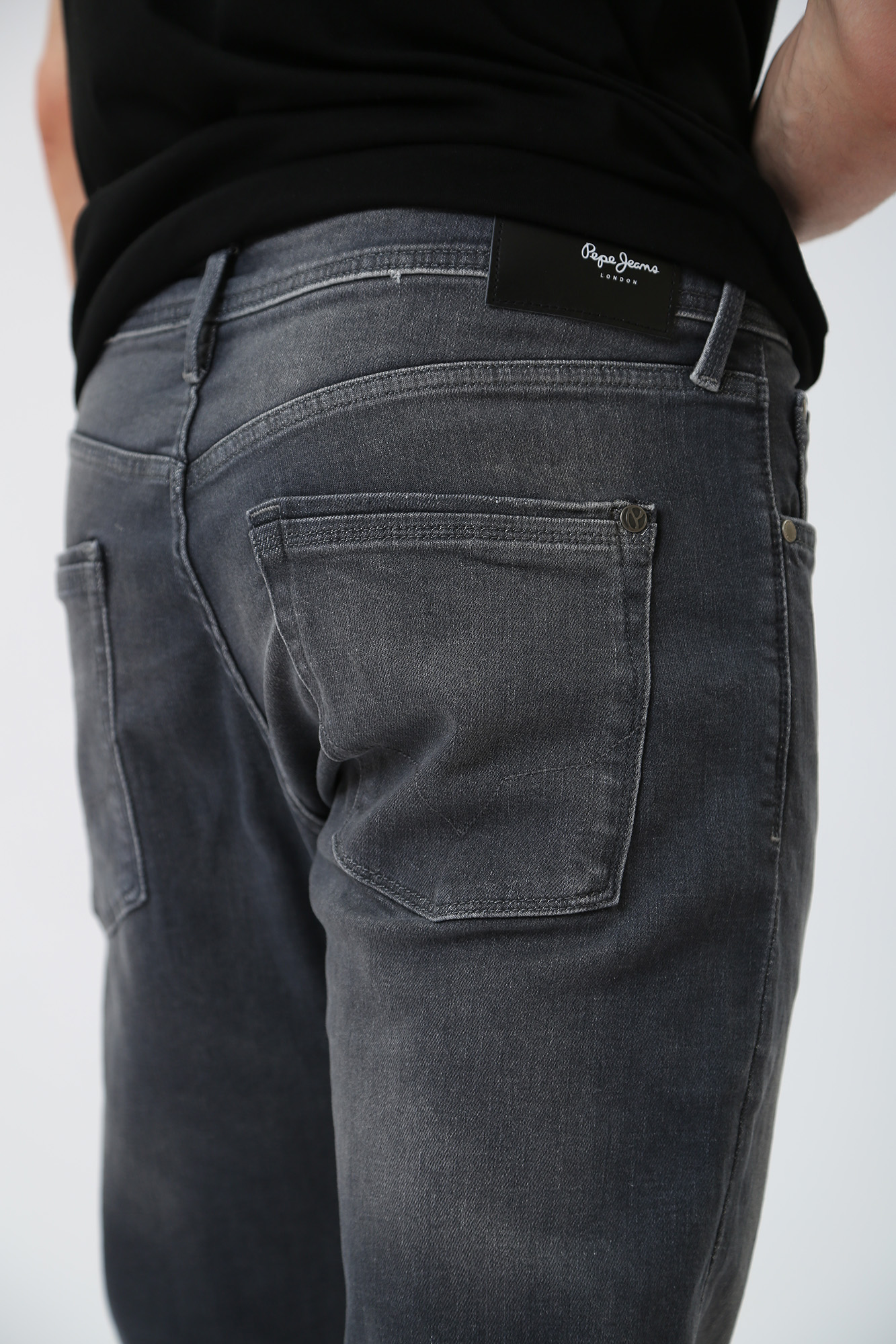 PM206326UE5 Джинсы STANLEY Pepe Jeans Серый