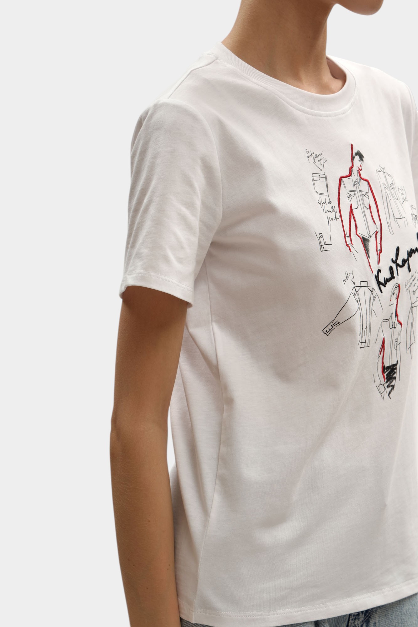 A3W17099 футболка karl lagerfeld