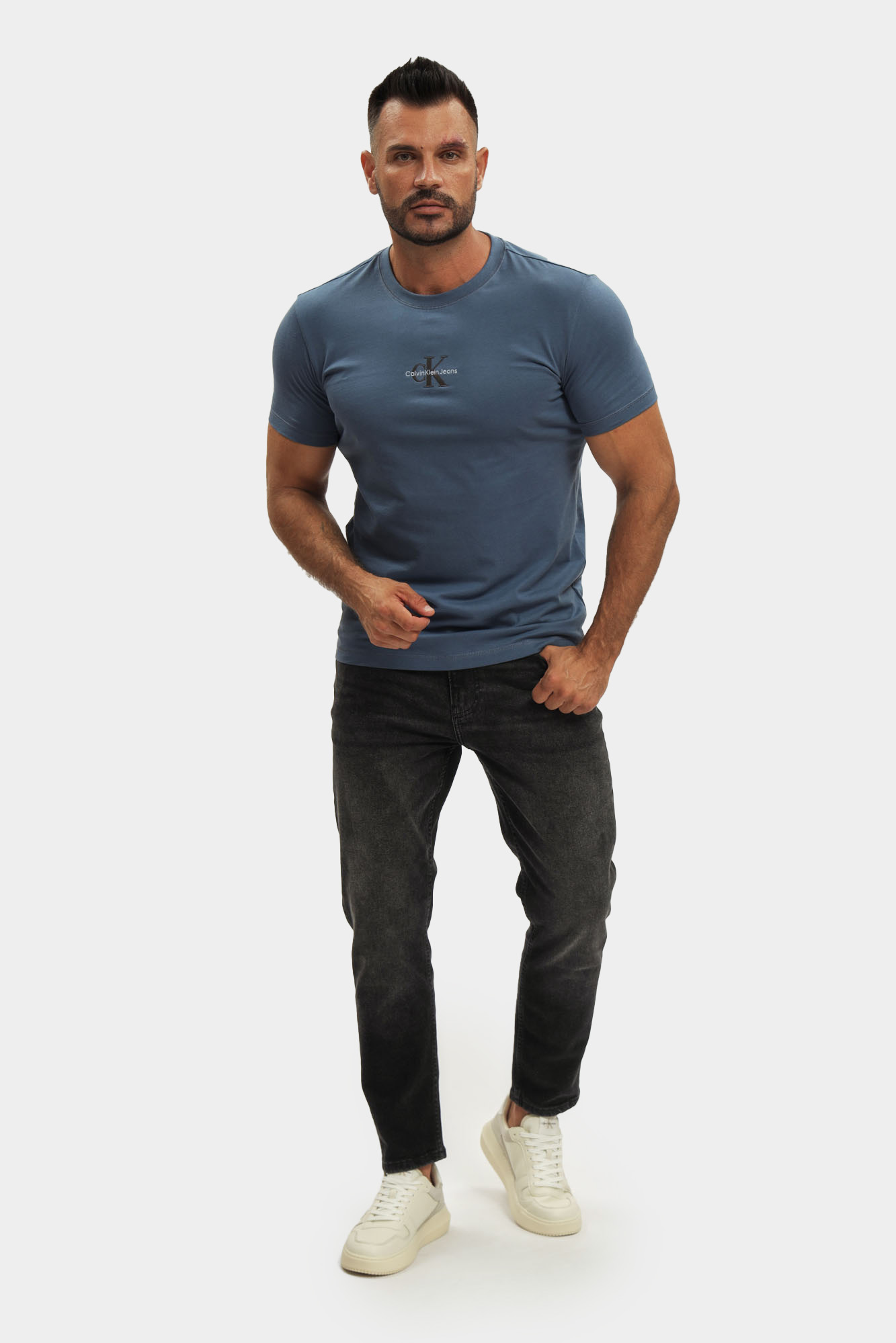 J30J325649 Футболка Calvin Klein Jeans Синий