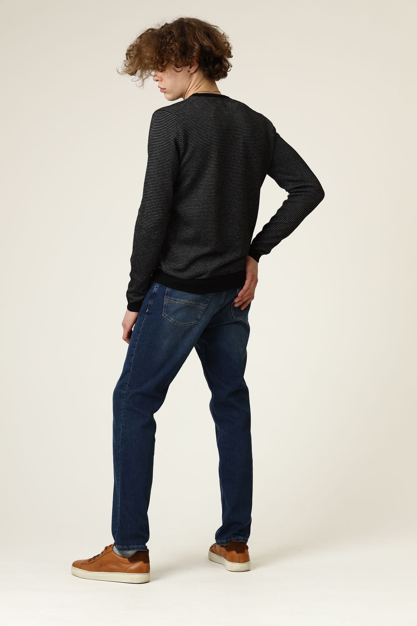 1009784 Джемпер Mustang Черный