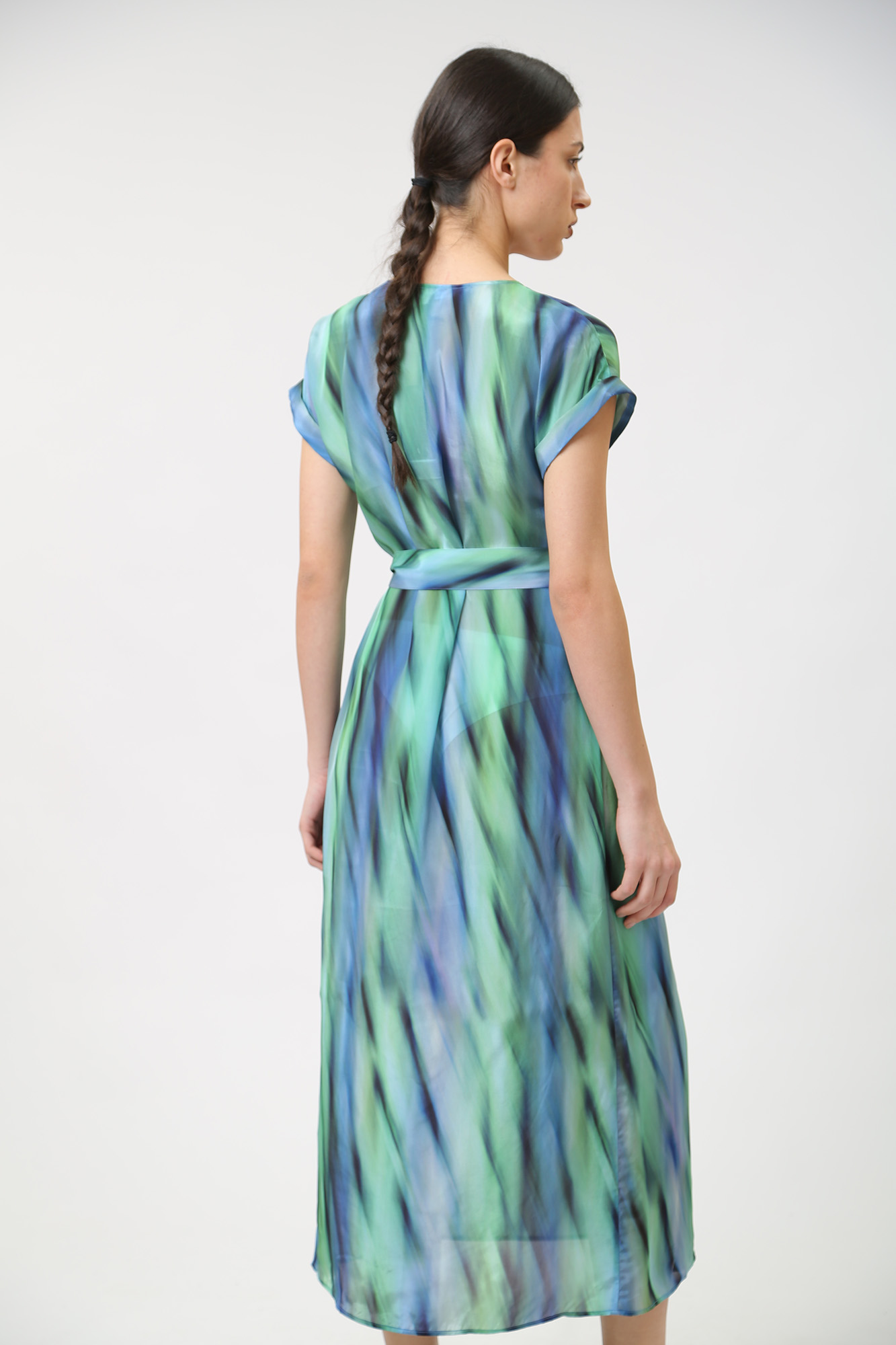 3DYA16_YN7QZ платье armani exchange 