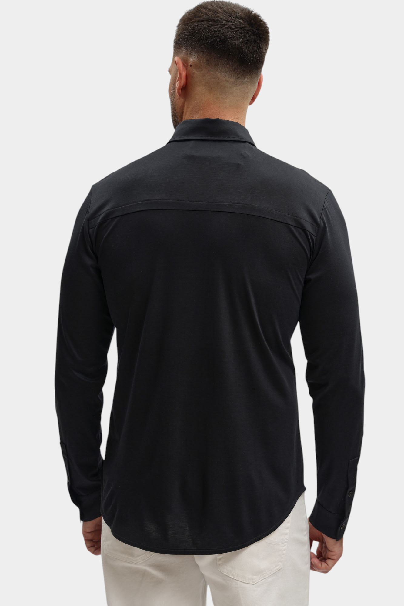 BMS1424 Рубашка Bikkembergs Черный