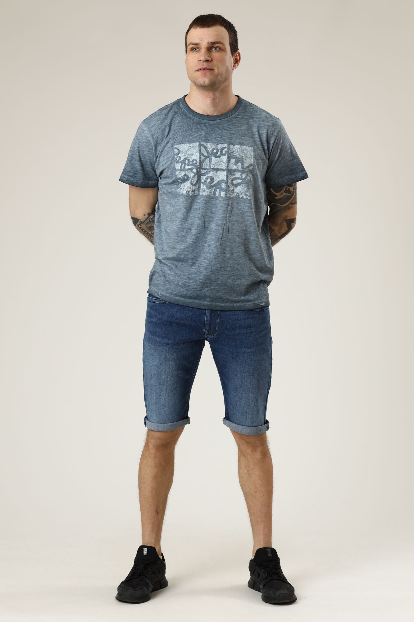 PM800074DH0 Шорты джинсовые Pepe Jeans Синий