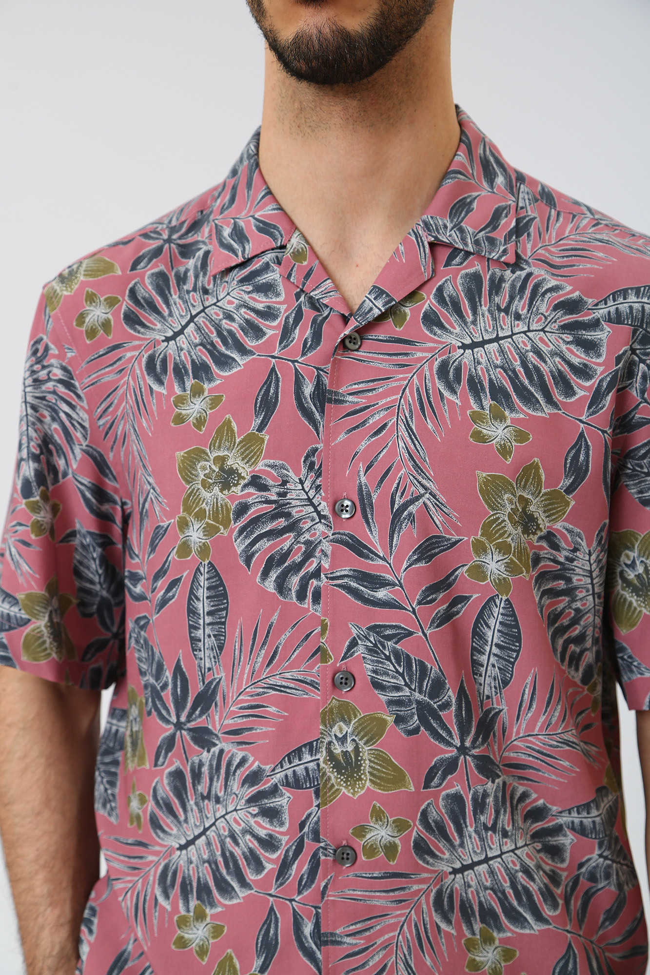 30036240_10015611 Сорочка Strellson Розовый