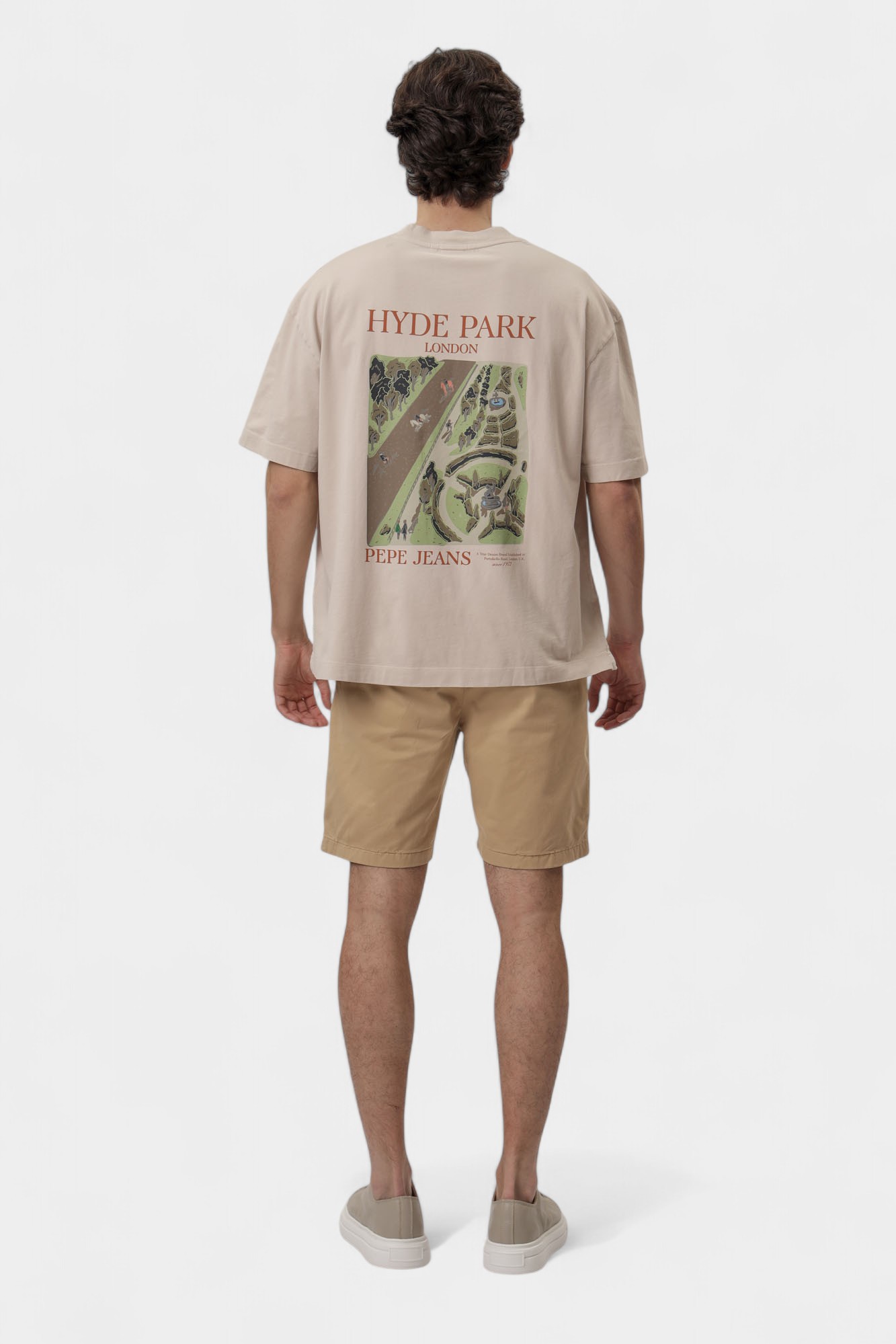 PM509773 Футболка Pepe Jeans Бежевый