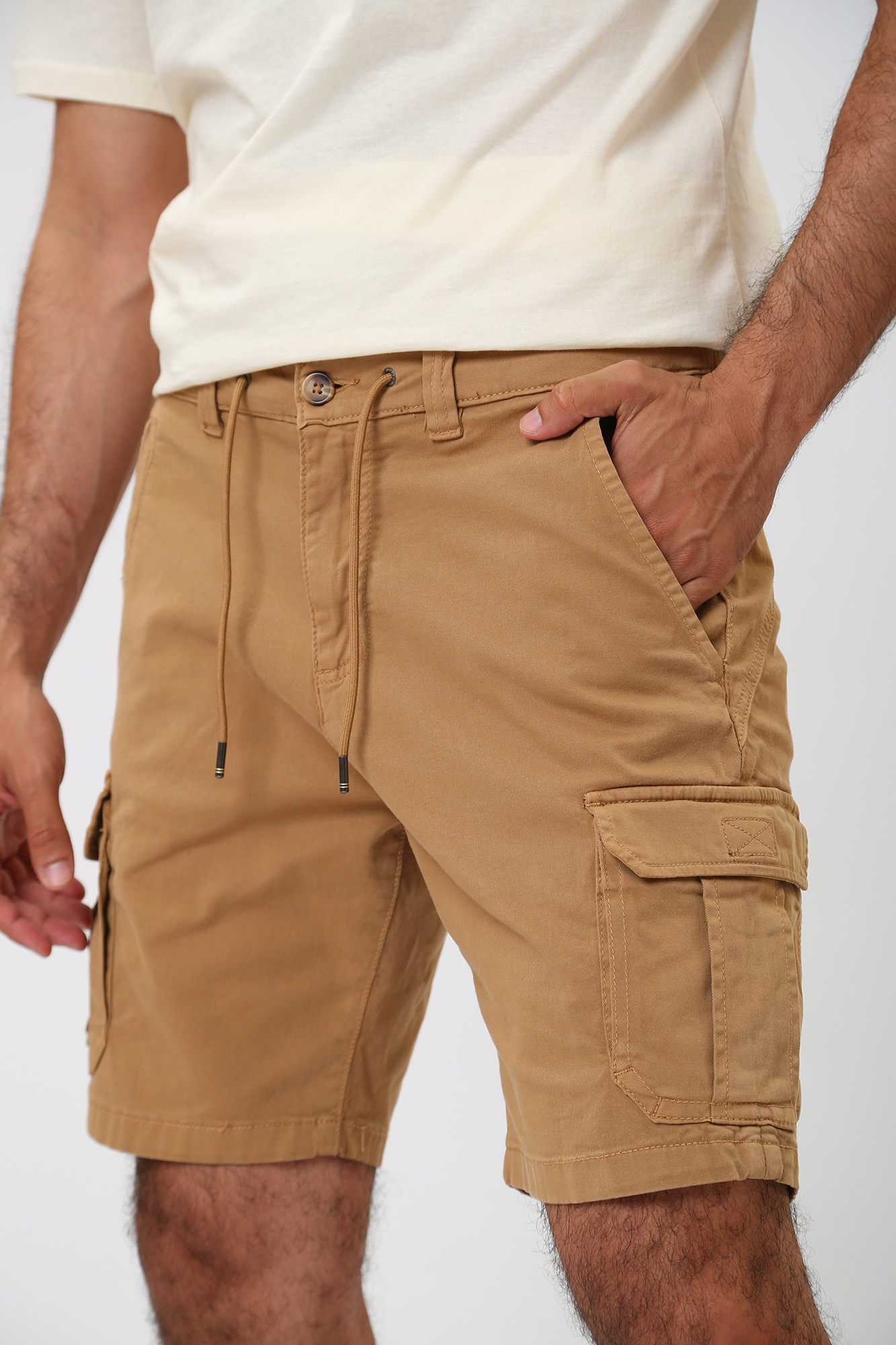 1013336 Шорты Mustang Коричневый