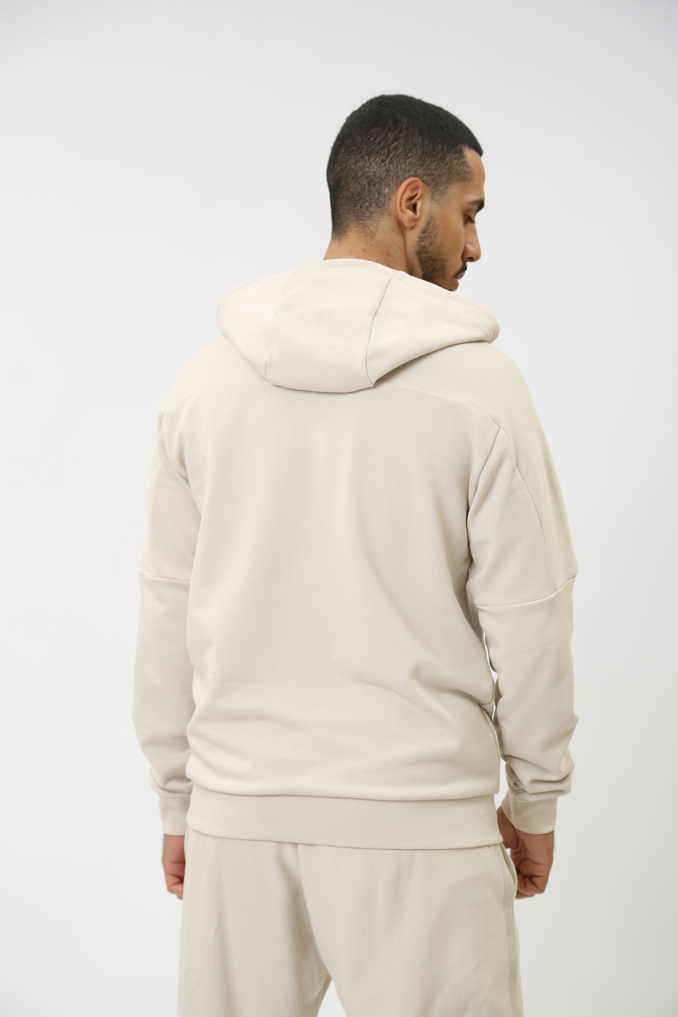 3DPM65_PJTKZ_1946 Худи EA7 Бежевый