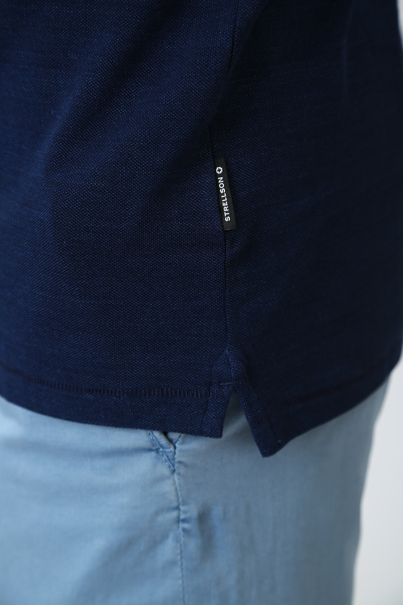 30036006_10014754 Поло Strellson Синий