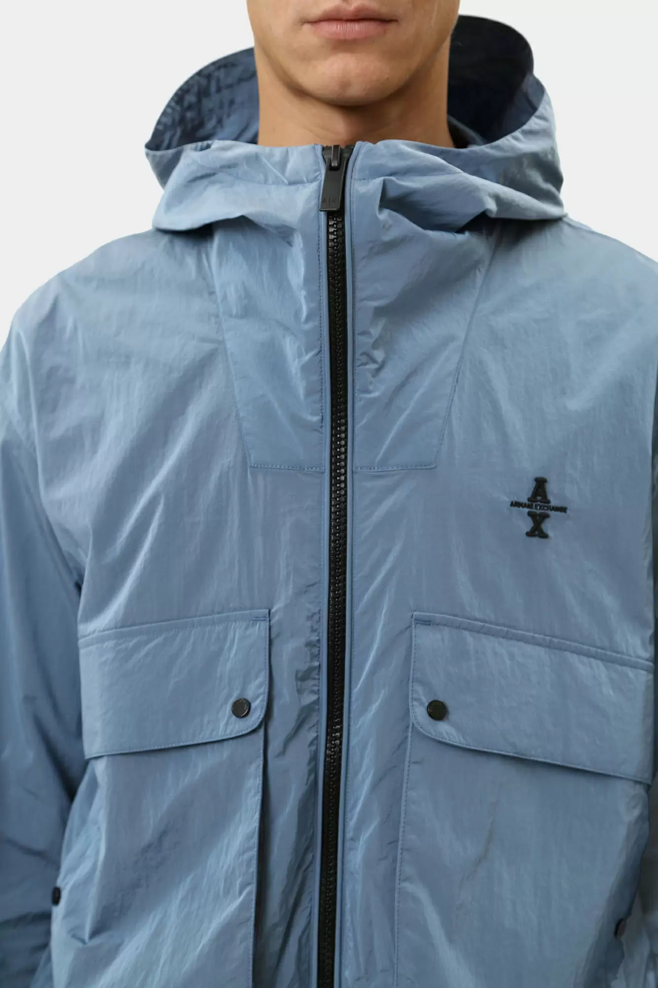 6DZBL7_ZN5HZ Ветровка Armani Exchange Голубой