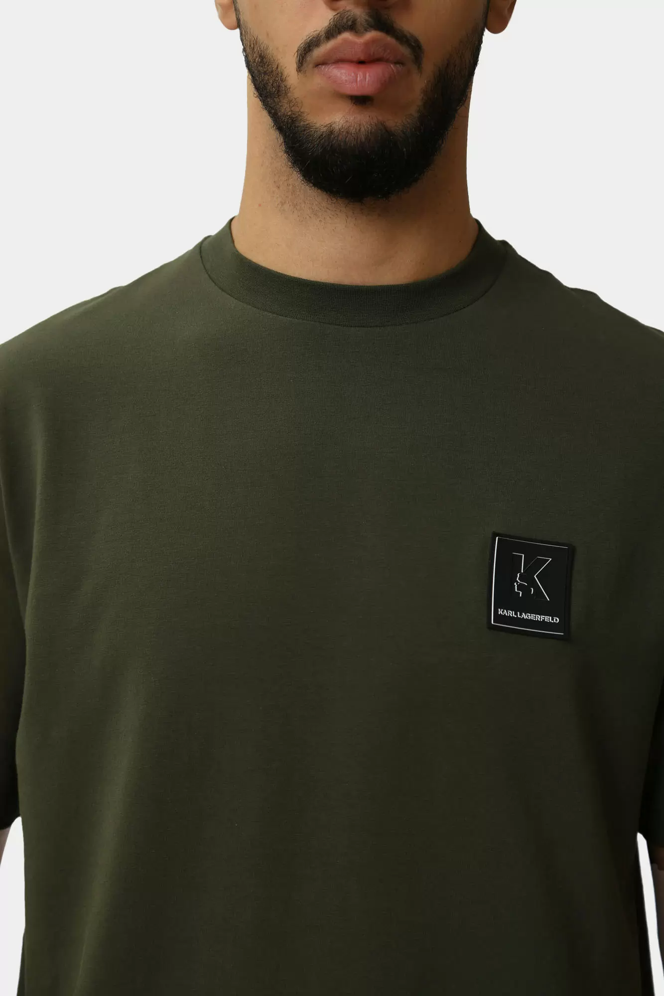 544221_755147 Футболка Karl Lagerfeld Хаки