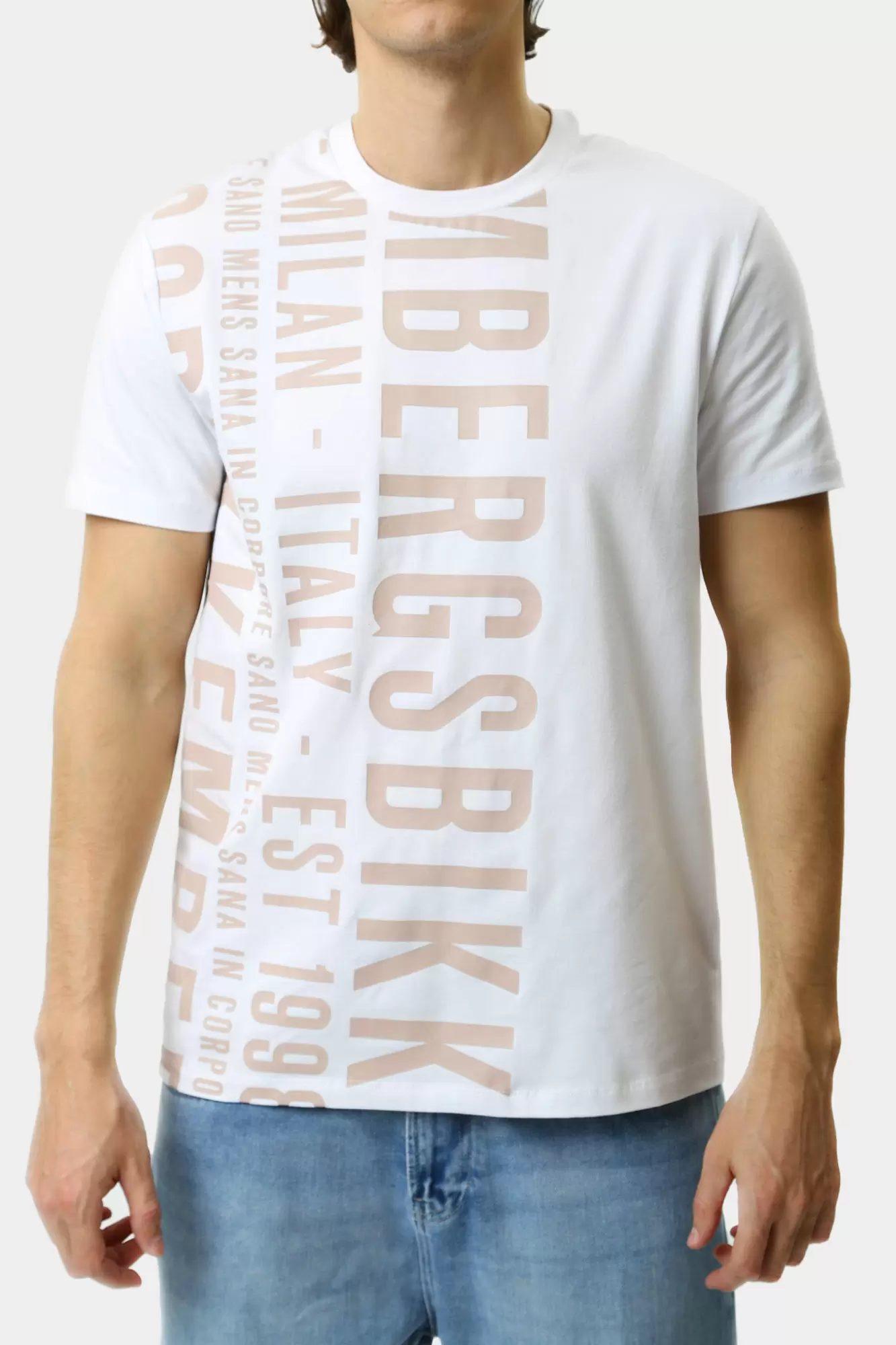 PBMT0251 Футболка Bikkembergs Белый