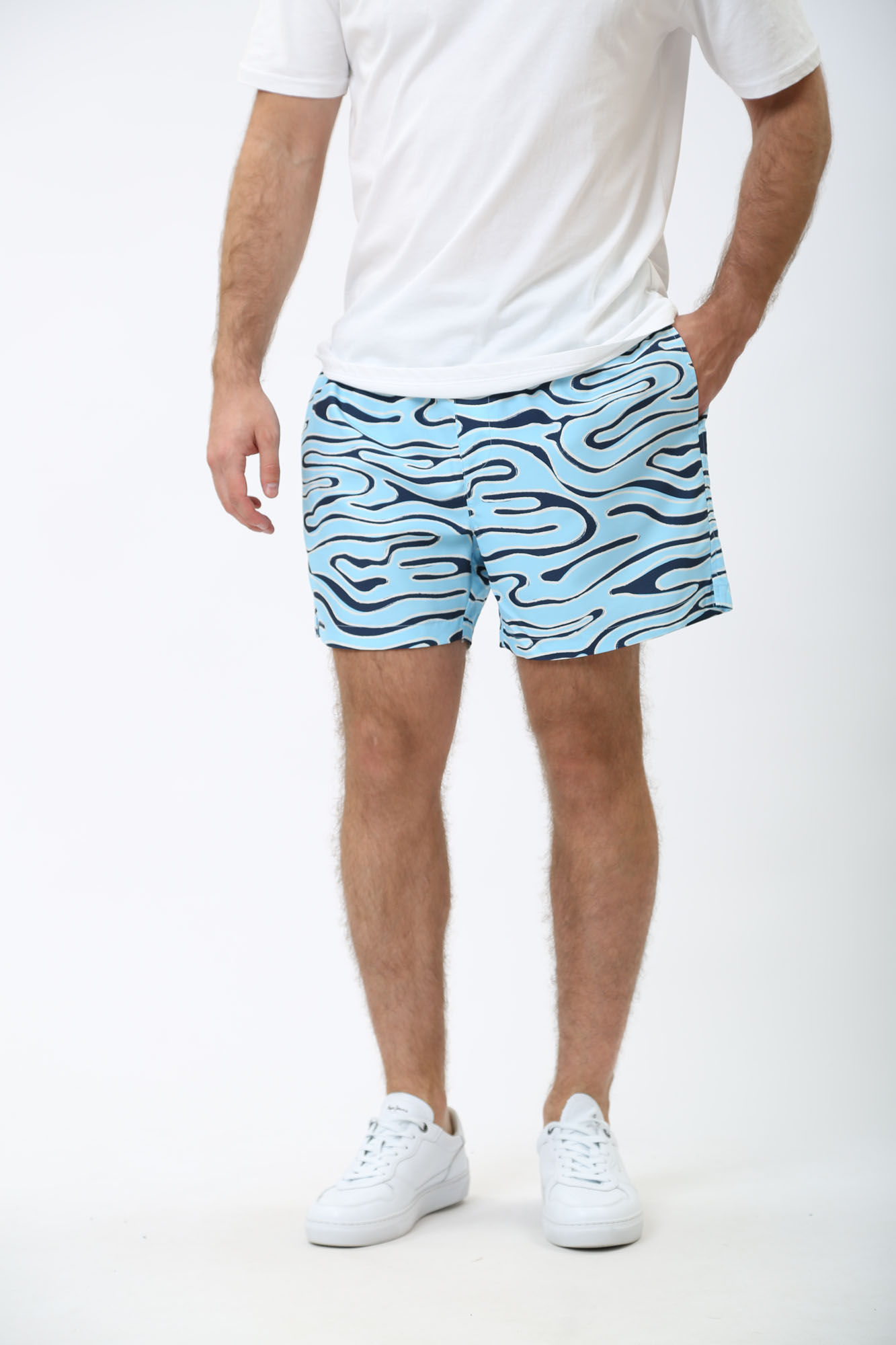 1015275 Шорты плавательные Mustang Голубой