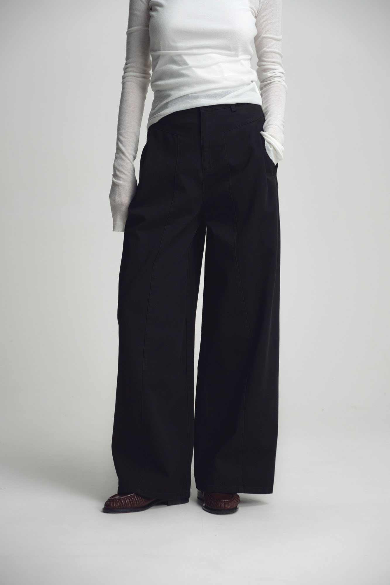 W-250-VA-AN7058 брюки широкие the hills 