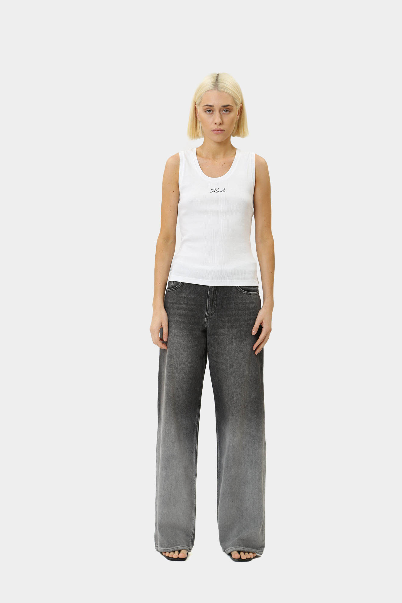 231J1106 брюки джинсовые karl lagerfeld jeans 