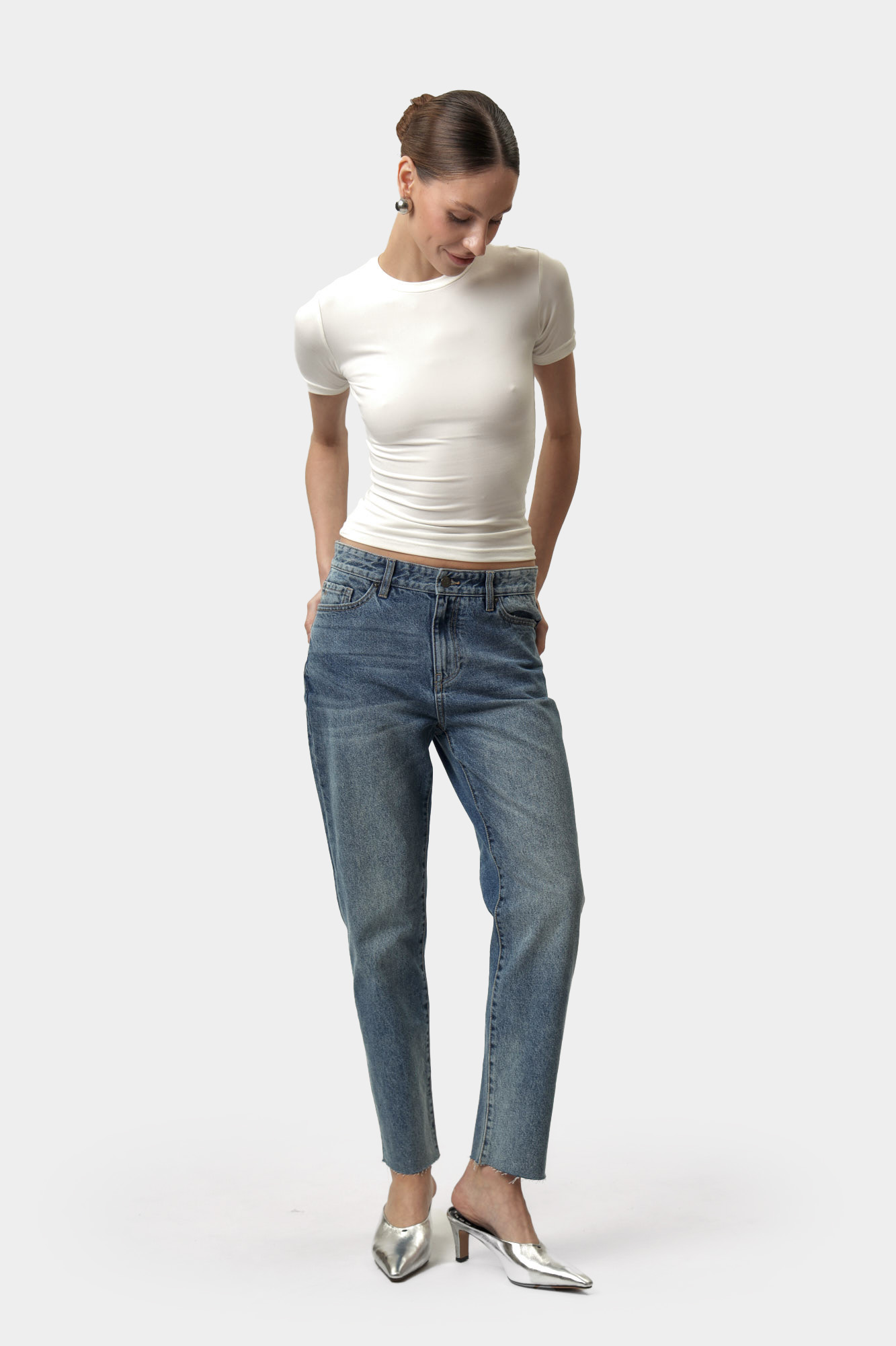 XW000073_AF10837 брюки джинсовые armani exchange 