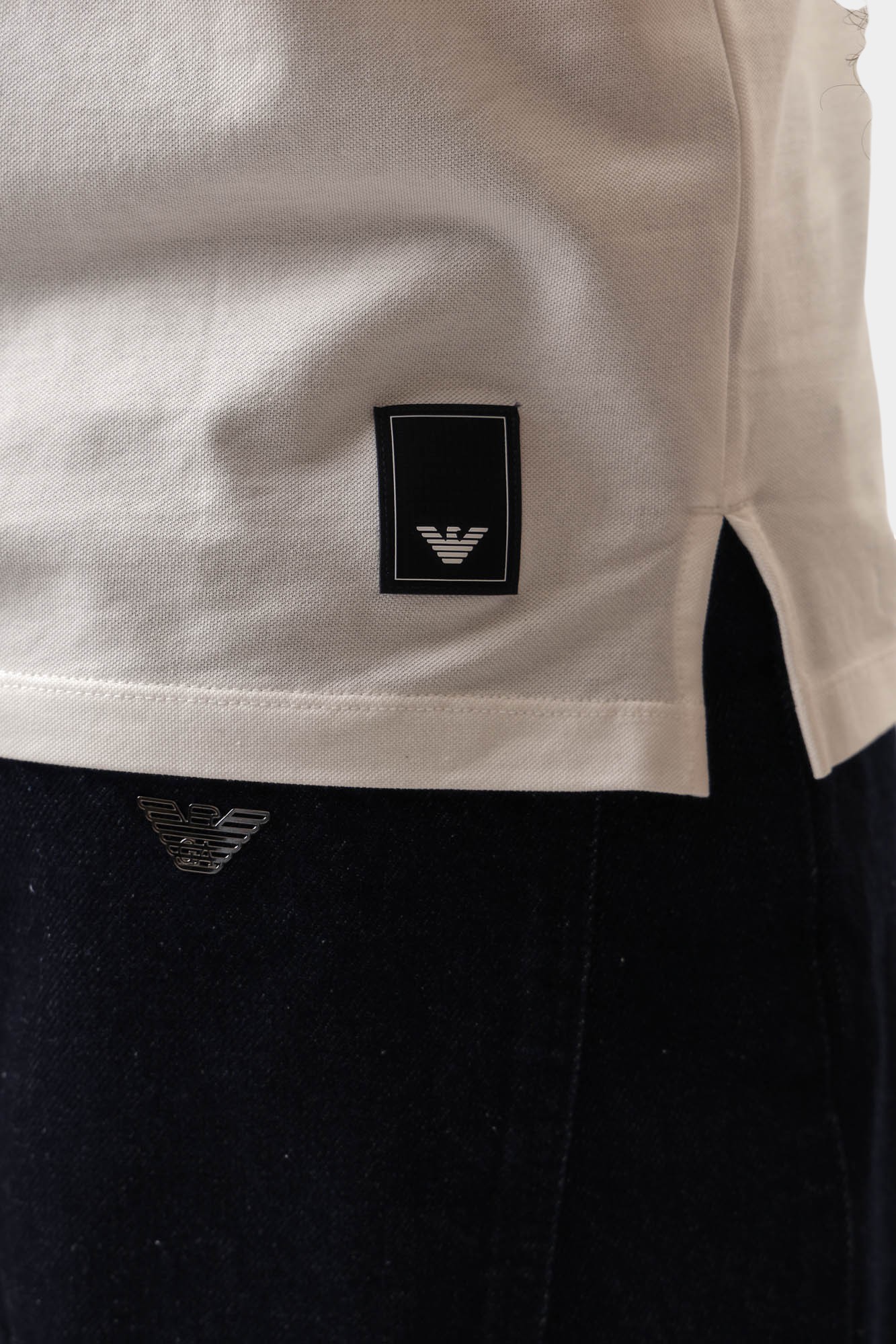 EM001146_AF13742 Поло Emporio Armani Белый