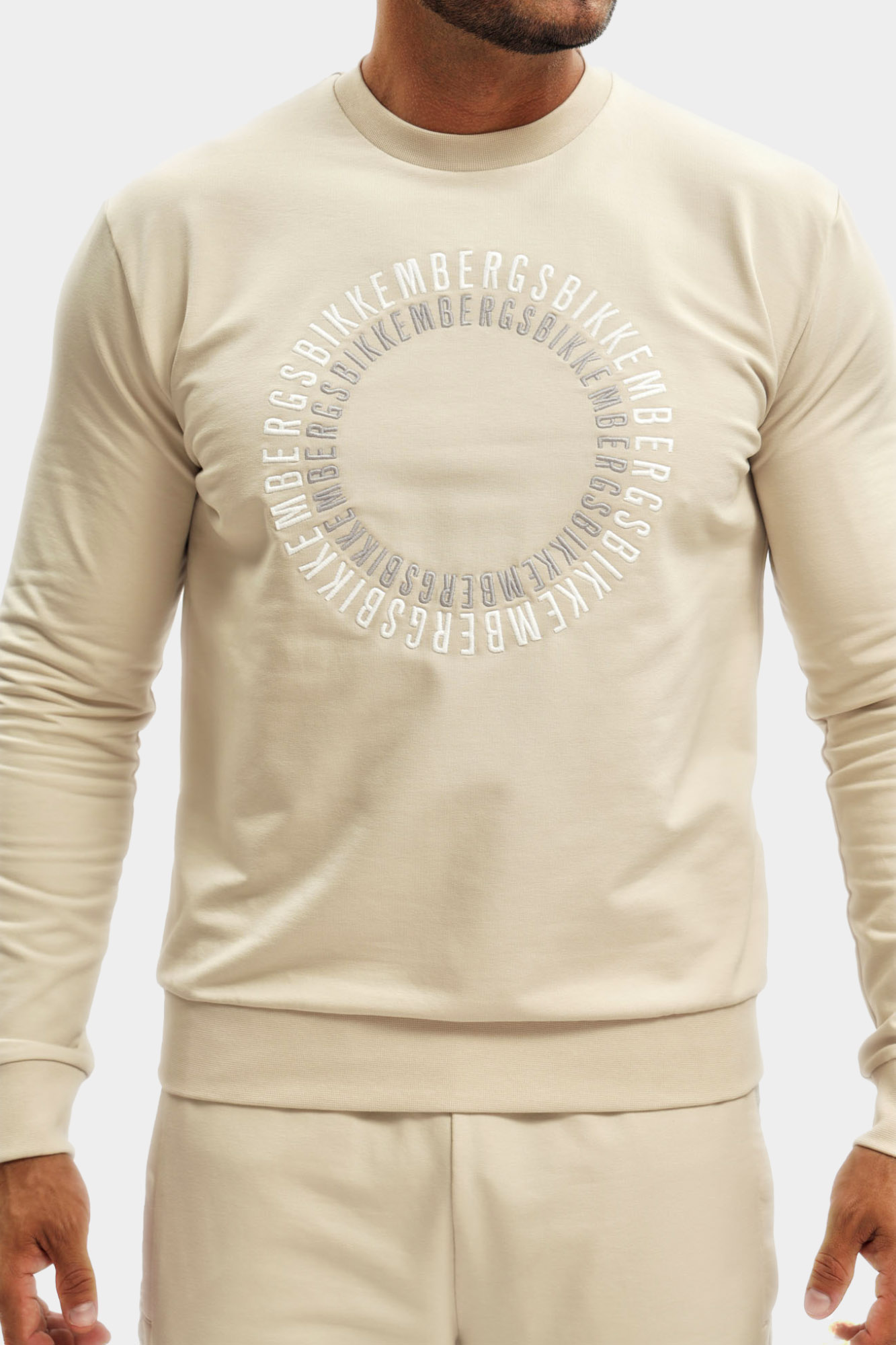 BMF0858 Свитшот Bikkembergs Белый