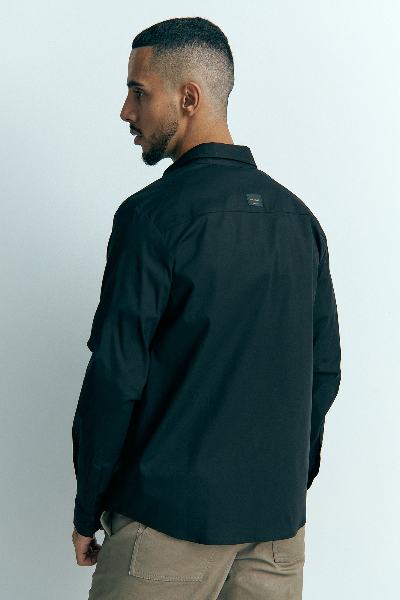 M-232-TH-56-0173 Рубашка с длинным рукавом The Hills Черный