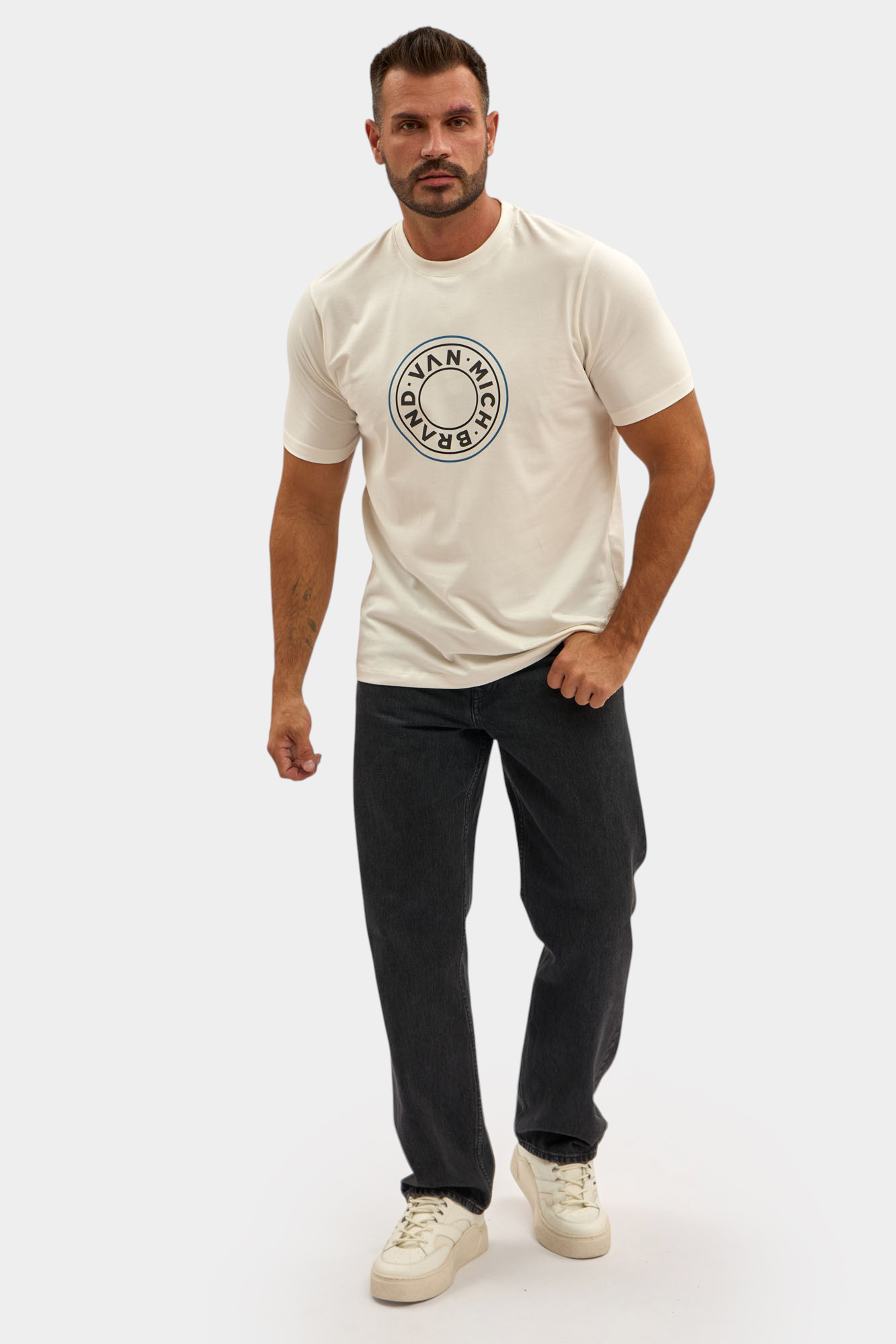VM-ERK-22-571 Футболка Van Mich Белый