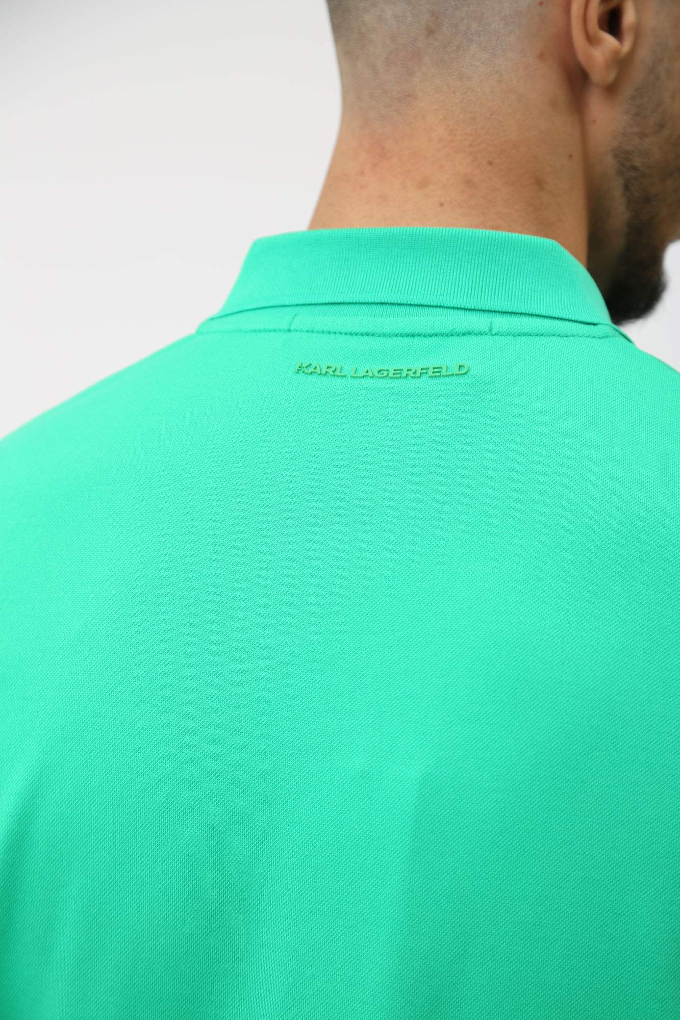 542232_745028 Поло Karl Lagerfeld Зеленый