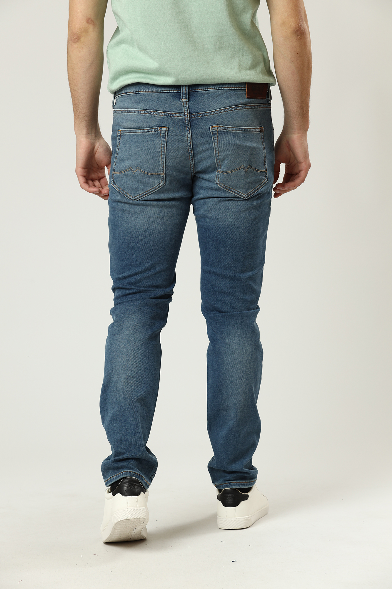 3112-5455 Джинсы Oregon Tapered K Mustang Голубой