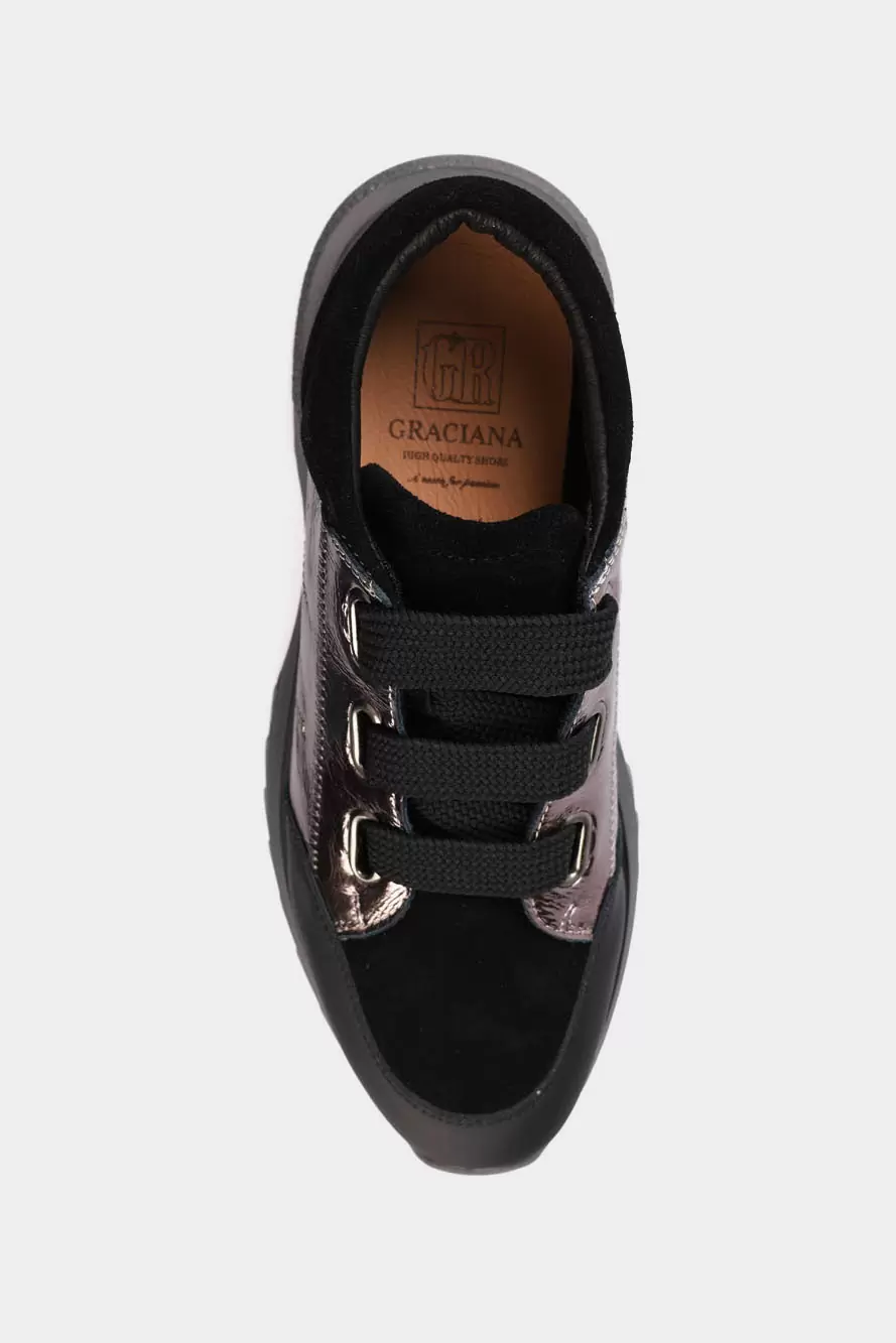 QS598-F20 Кроссовки Graciana Черный