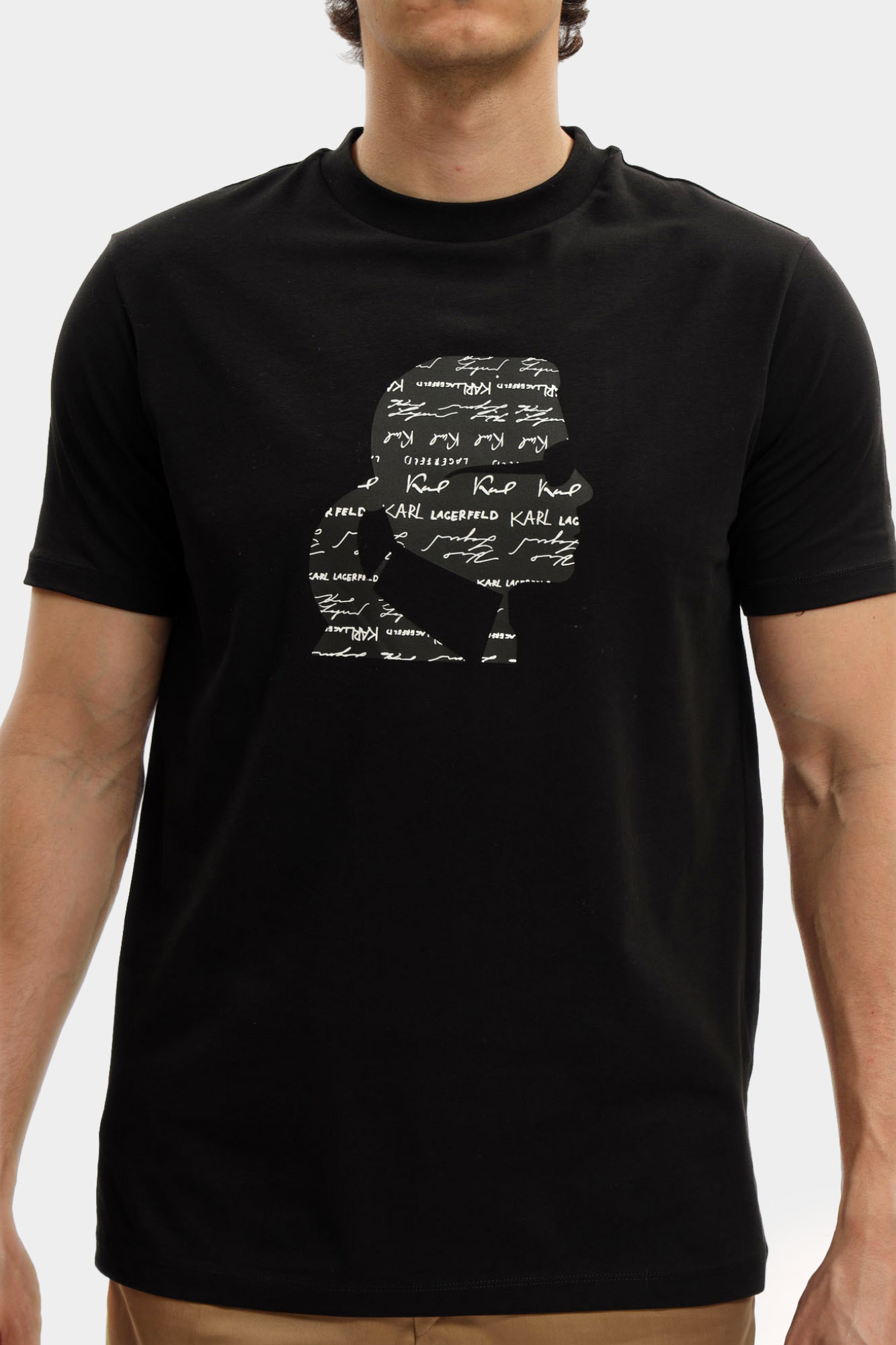 553235_755042 Футболка Karl Lagerfeld Черный