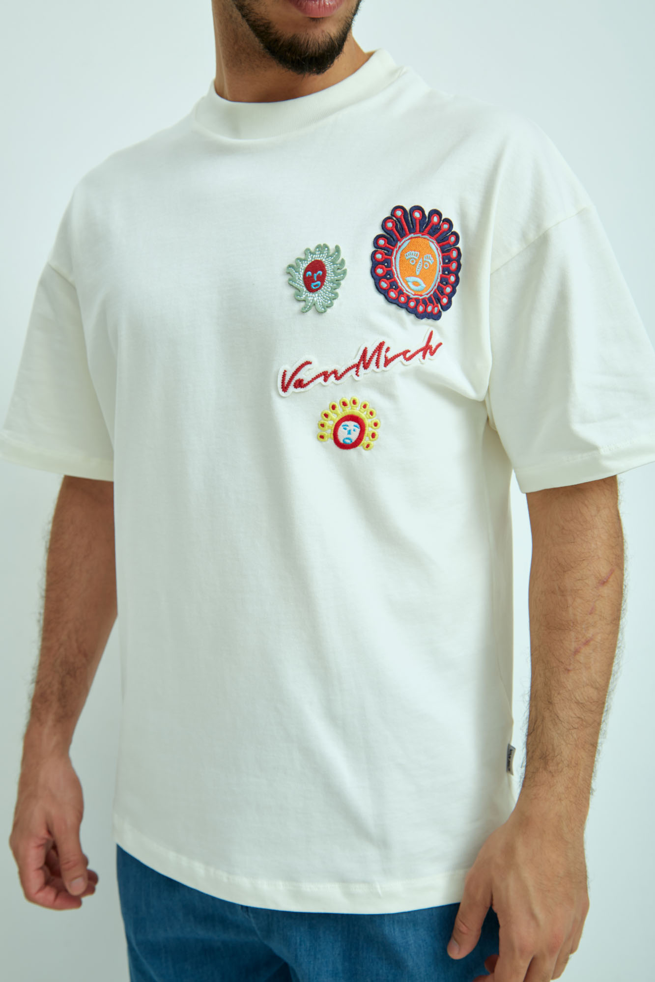 VM-ERK-22-063 Футболка Van Mich Белый
