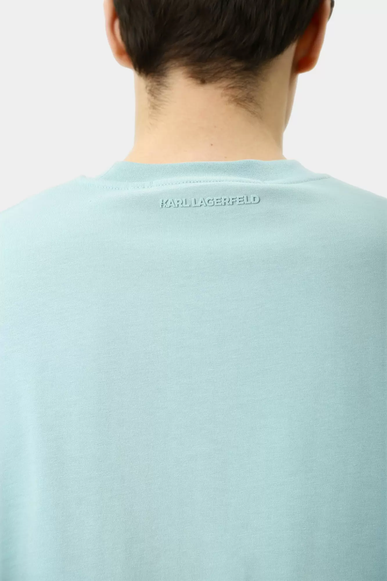 551230_755192 Футболка Karl Lagerfeld Голубой