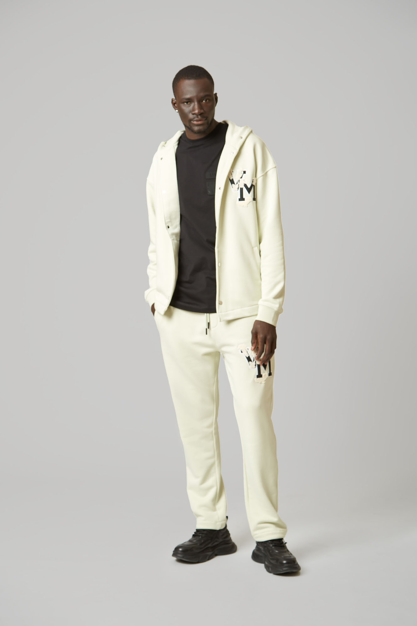 Толстовка с капюшоном Van Mich Бежевый