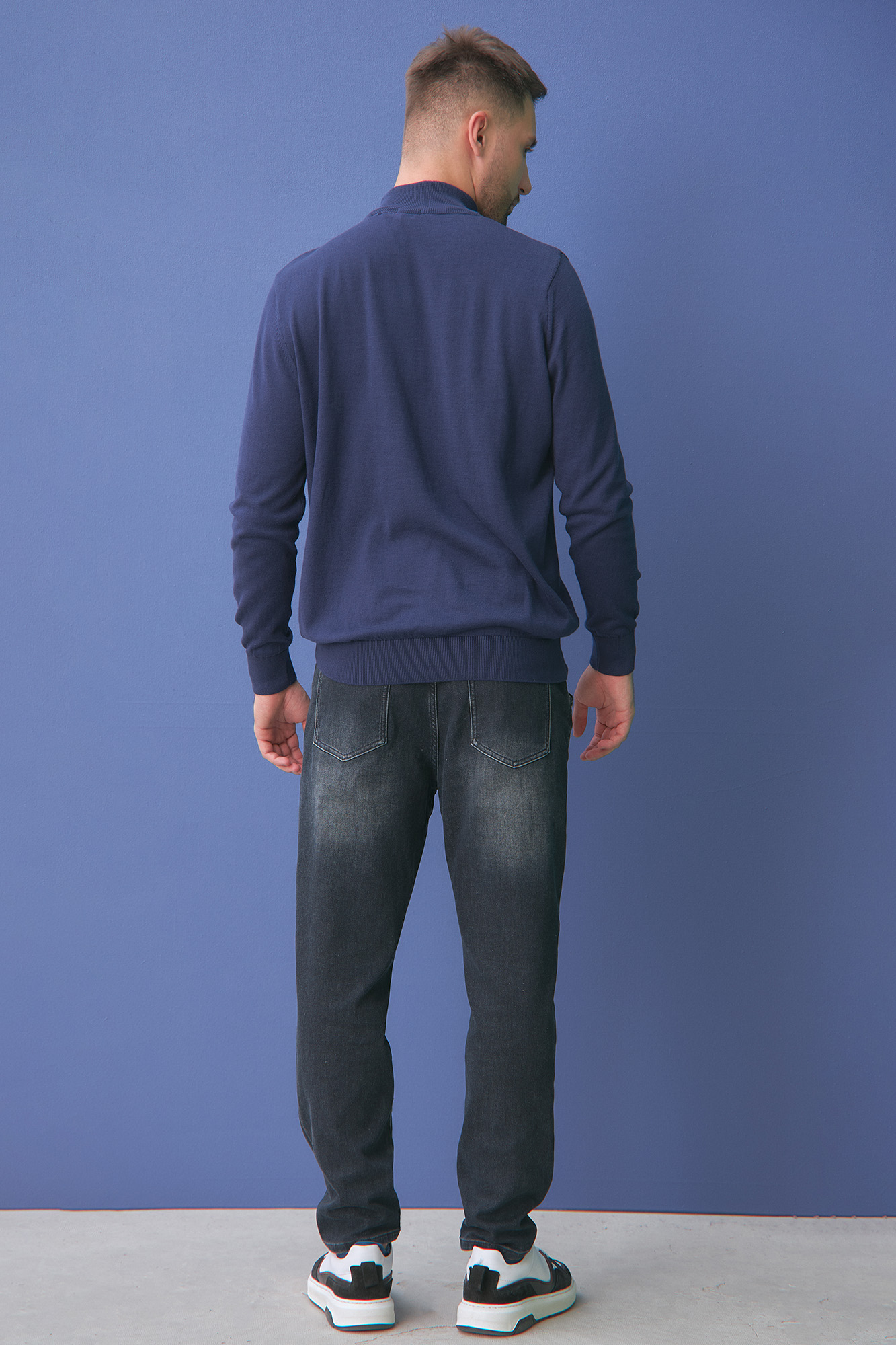 M-231-T-1104 Джемпер The Hills Синий