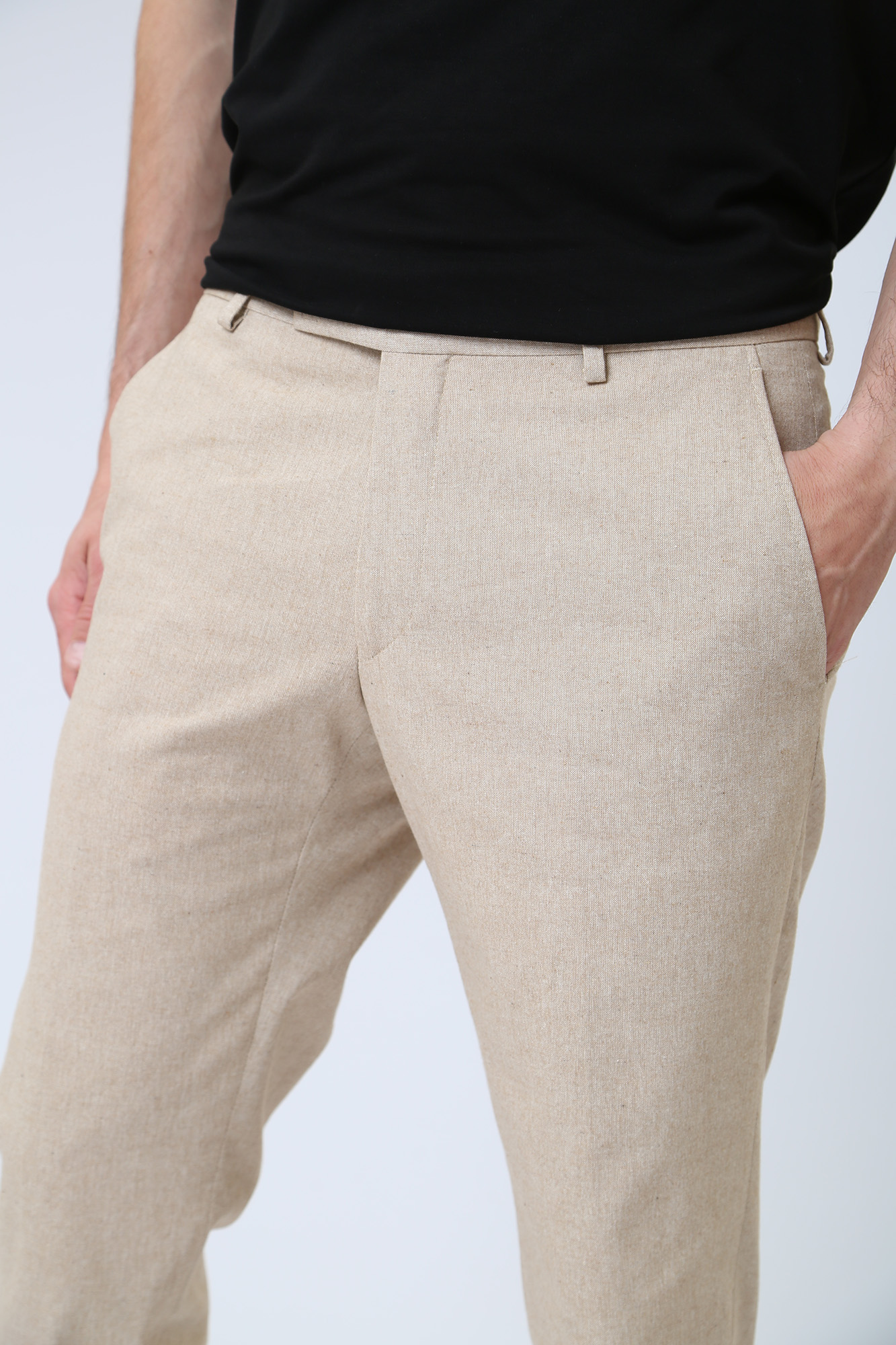 532029_255002 Брюки классические Karl Lagerfeld Бежевый