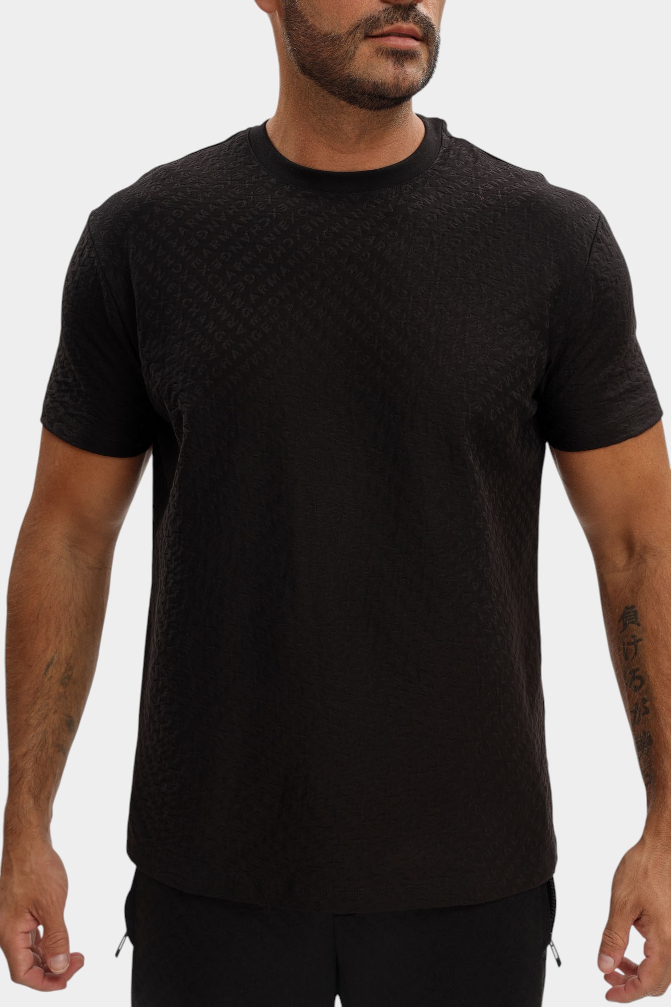 XM001431_AF10337 Футболка Armani Exchange Черный