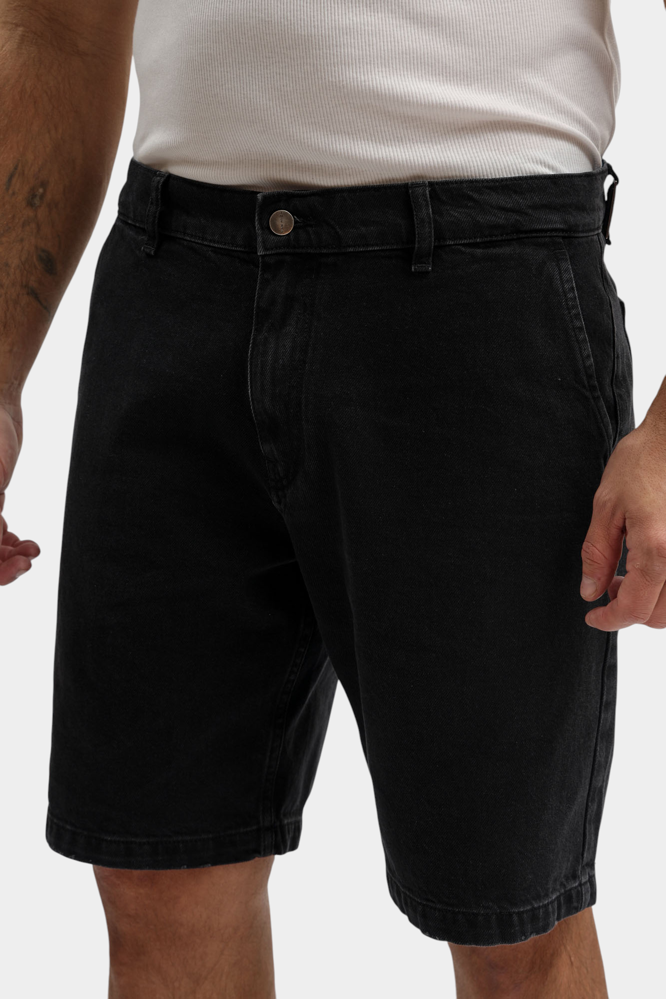 VM-OMA-33-615 Шорты джинсовые Van Mich Черный