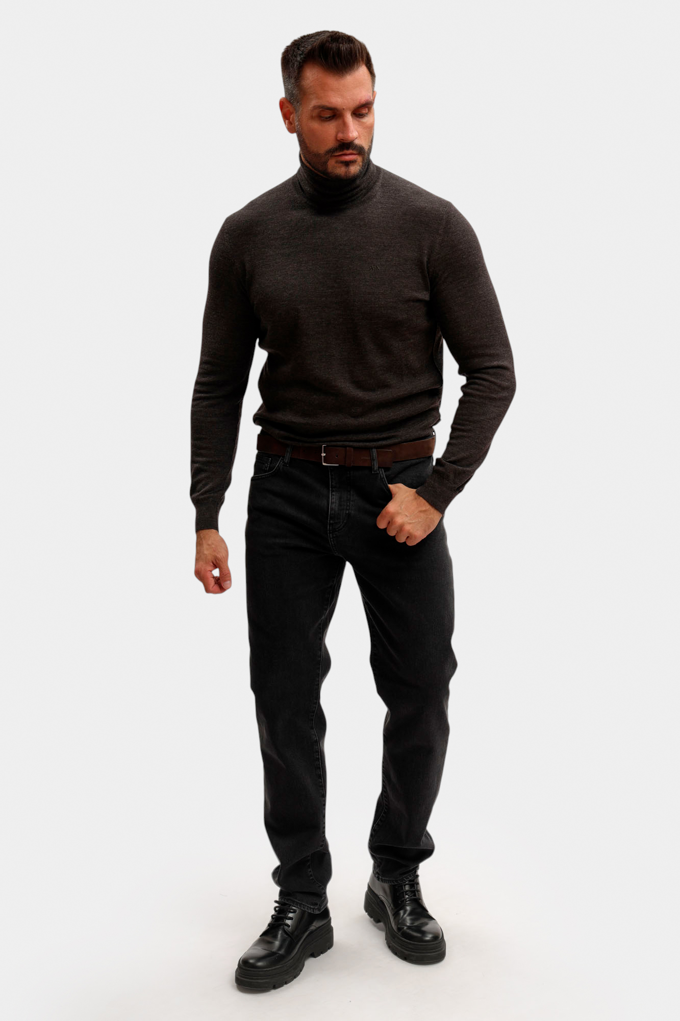 XM000049_AF14604 Джинсы Armani Exchange Серый