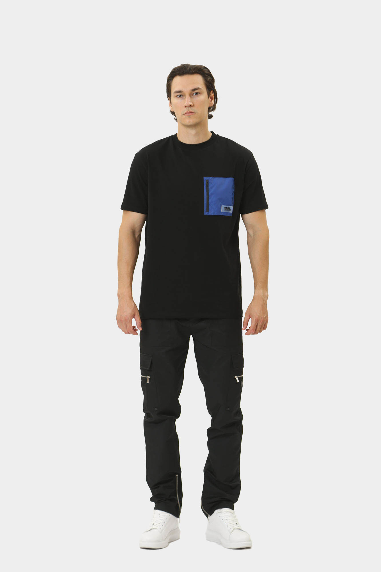 542221_755140 Футболка Karl Lagerfeld Голубой