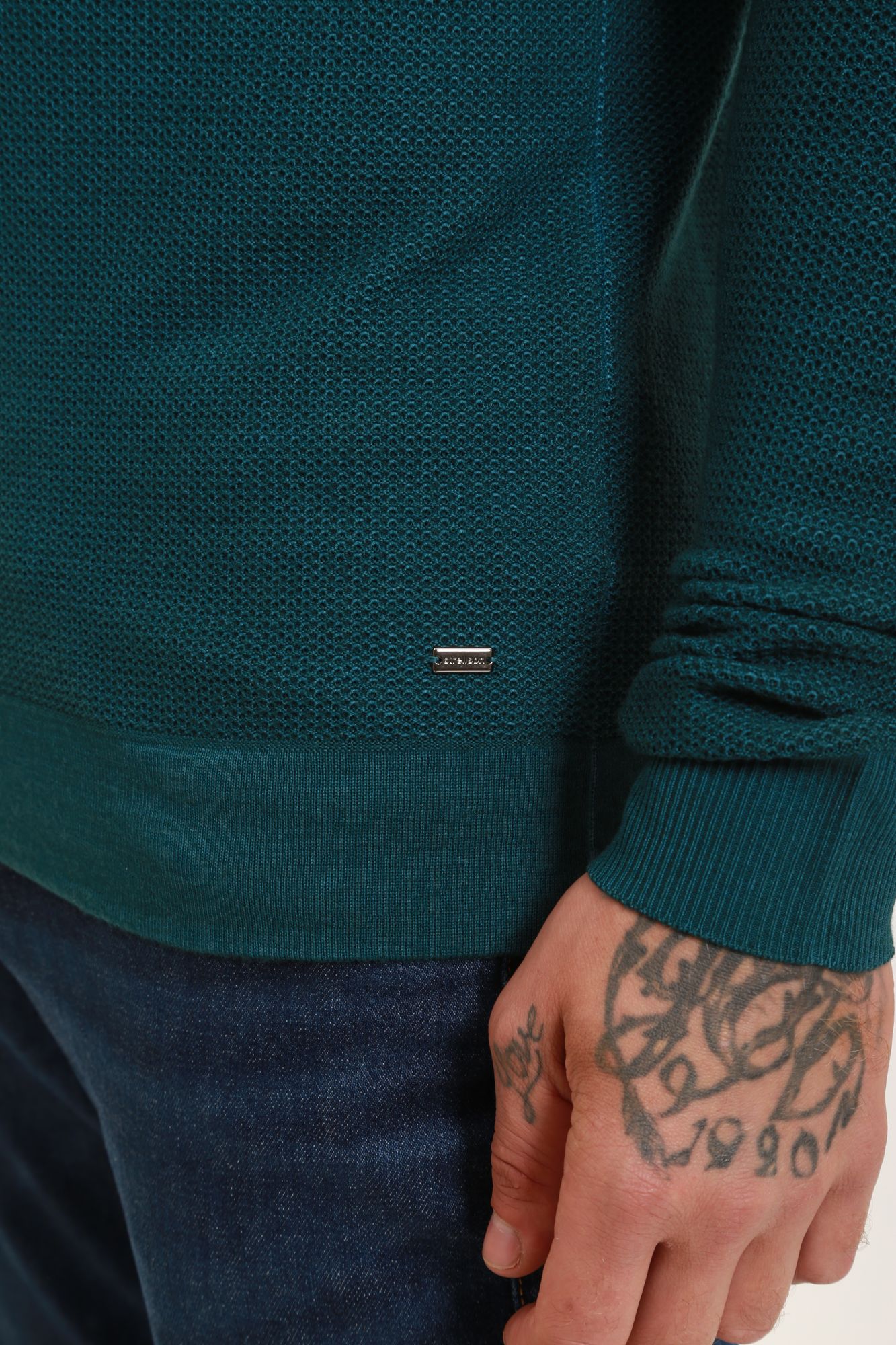 30027990_10012098 Джемпер Strellson Зеленый