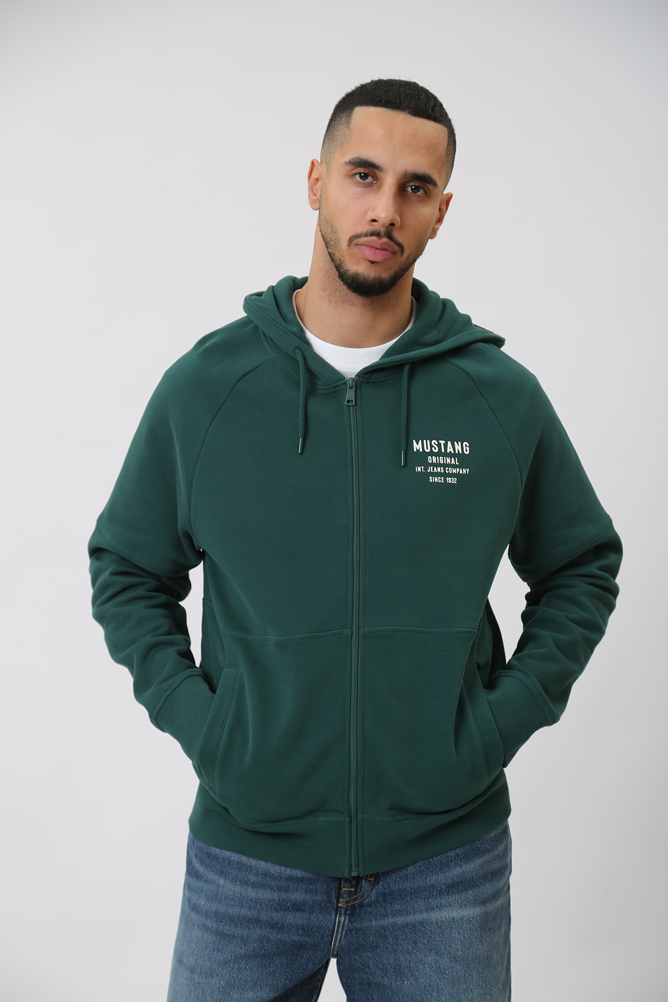 1014510 Толстовка Mustang Зеленый
