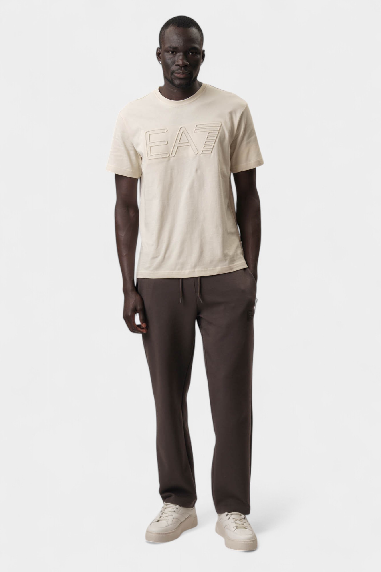 7M000096_AF12116 Брюки спортивные EA7 Коричневый