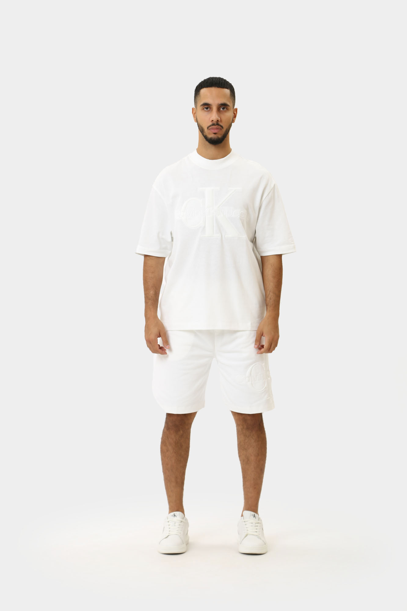 J30J325134 Шорты трикотажные Calvin Klein Jeans Белый