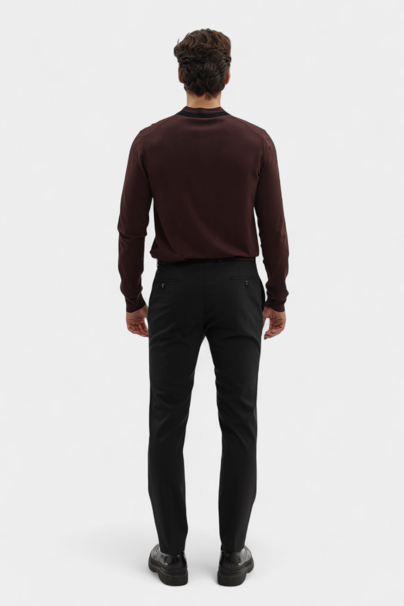 M0198000021N-MK604K01-48SM Поло с длинным рукавом Trussardi Коричневый