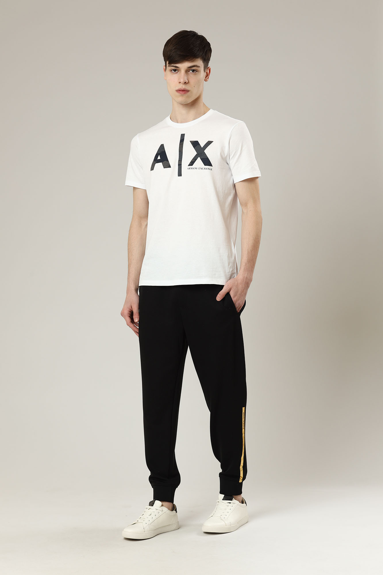 3LZPNA_Z9N1Z Брюки спортивные джоггеры Armani Exchange Черный