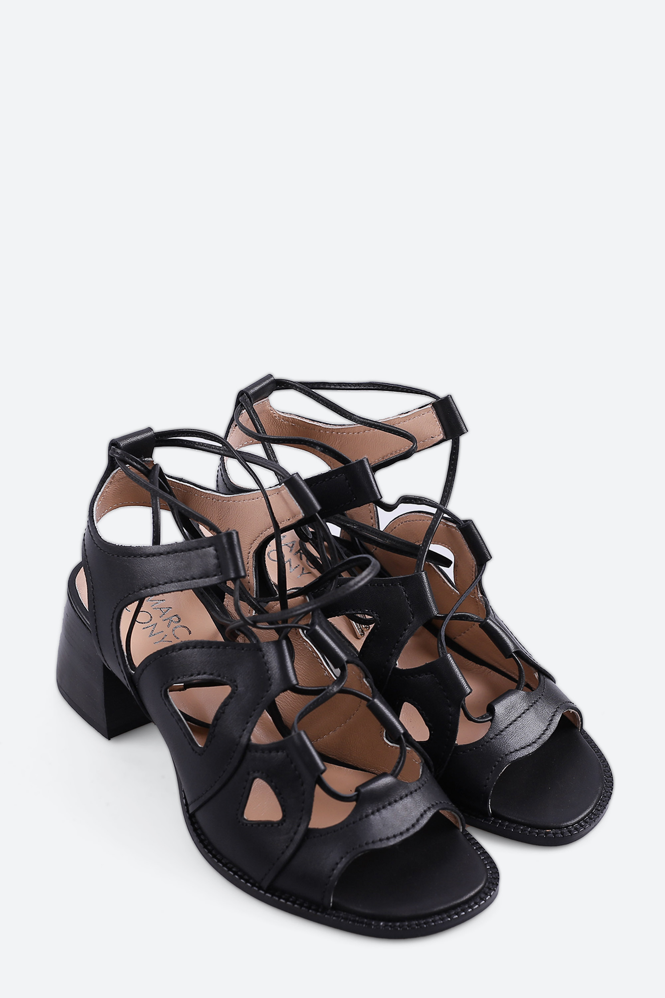 16-0604-1 Босоножки на каблуке Marc Cony Черный