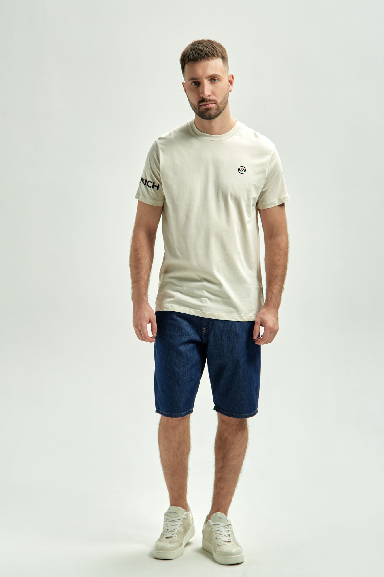 VM-OMA-33-012 Шорты джинсовые Van Mich Синий