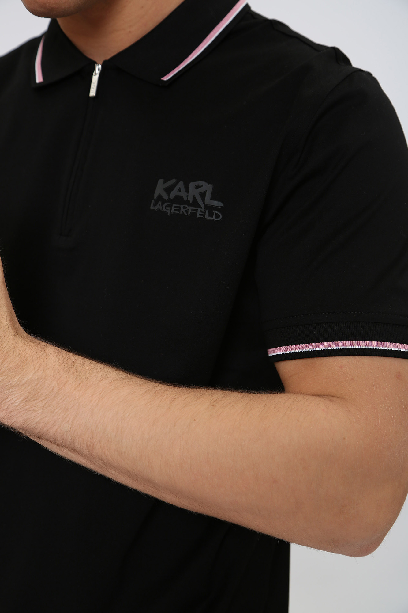 531200_745085 Поло Karl Lagerfeld Белый