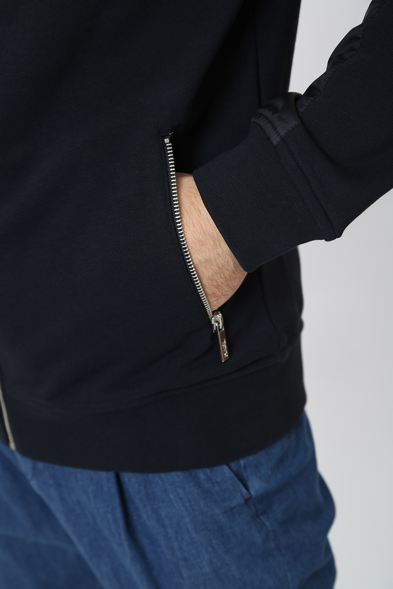 531900_705083 Толстовка с капюшоном Karl Lagerfeld Синий